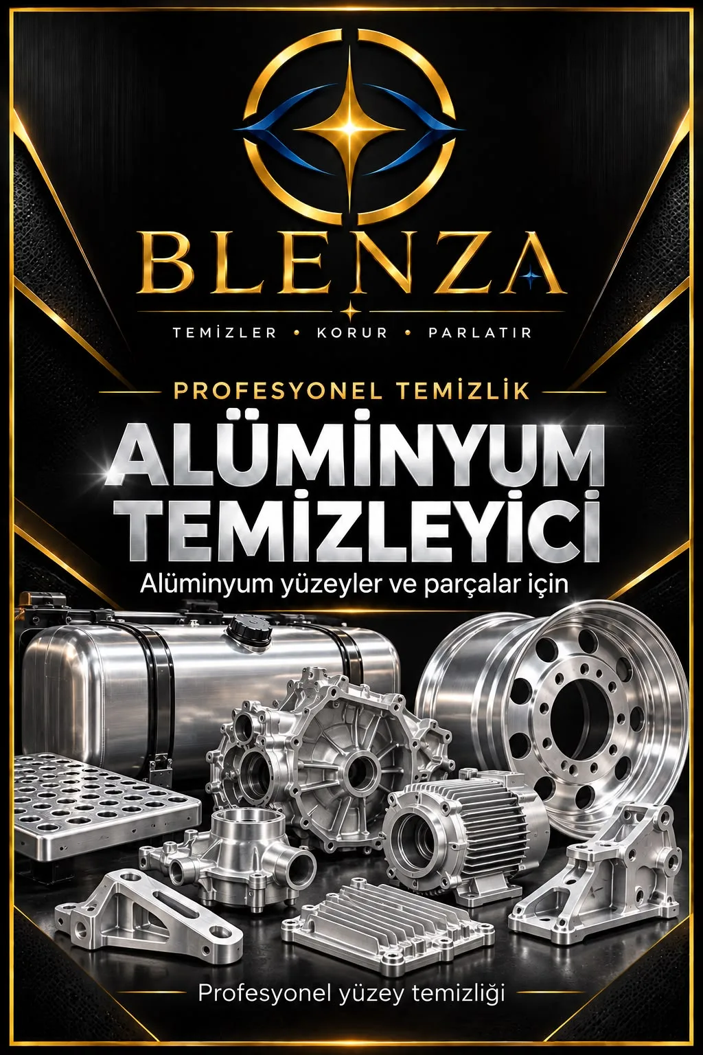 Merkezefendi alüminyum temizleyici